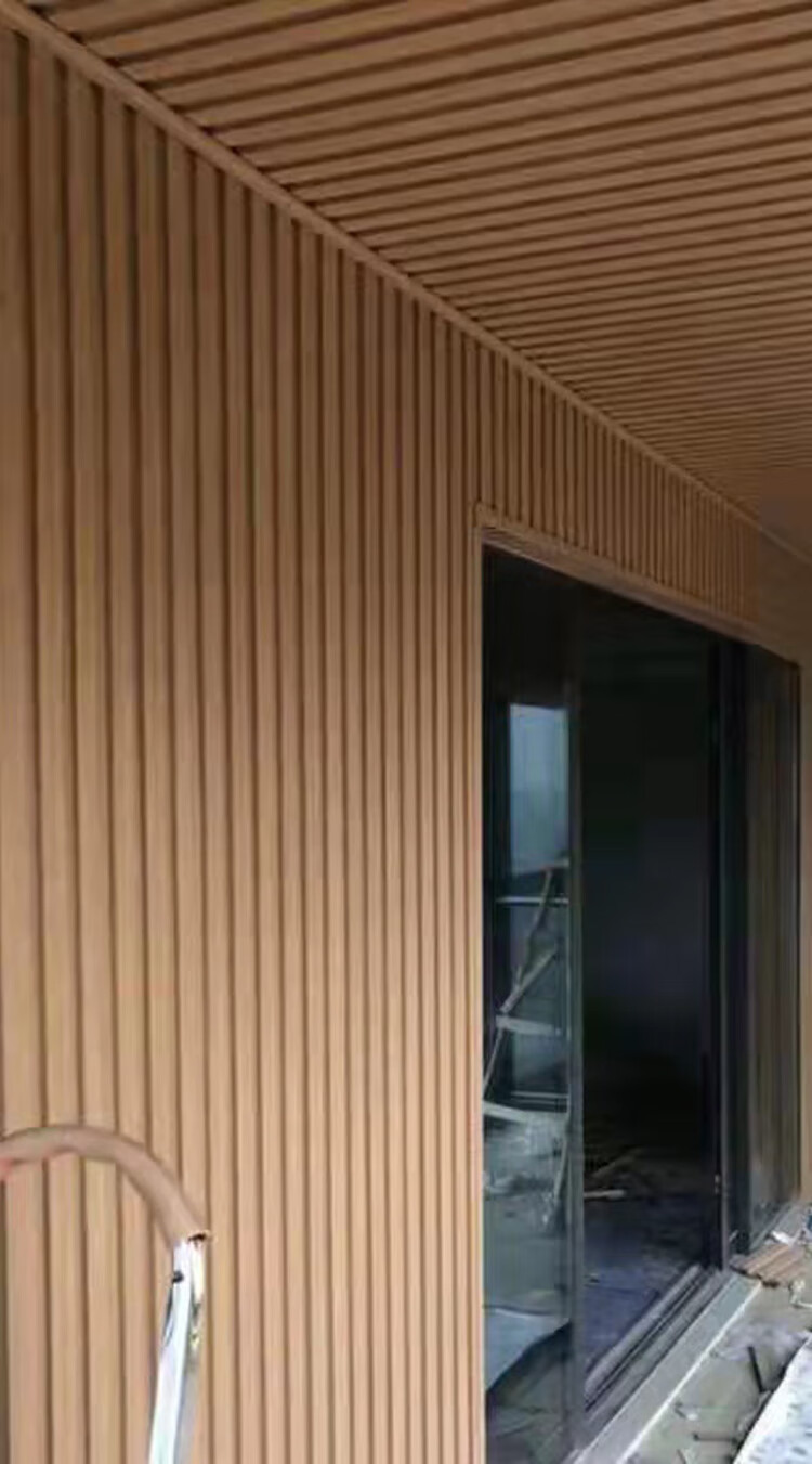 木塑环保墙板幼儿园墙裙 防水长城板格栅吊顶 凹凸背景墙装饰板材