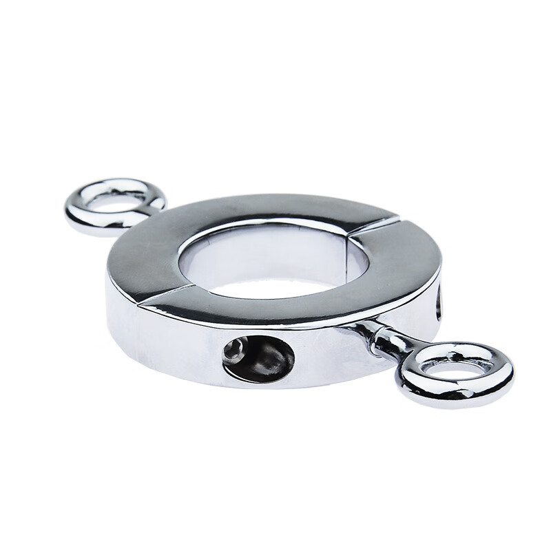 【保密发货】男用不锈钢负重环阴茎束缚器sm蛋蛋吊坠调教同性用品gay