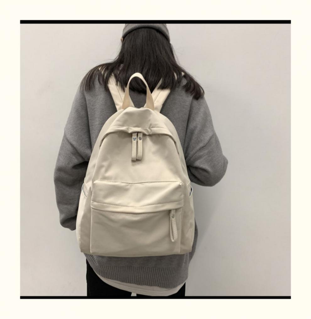 书包ins风韩系简约书包女初中生ins简约风高颜值韩系书包高中生时尚潮