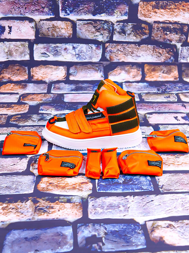 eva联名鞋 支持国货潮牌发型师ro鞋子男款eva联名高帮板鞋男鞋秋季网