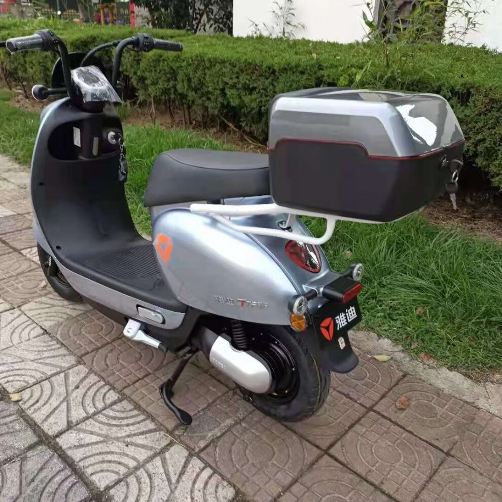 电动车后尾架雅迪冠能q6加厚加固电瓶车后货架后衣架q6改装后支架