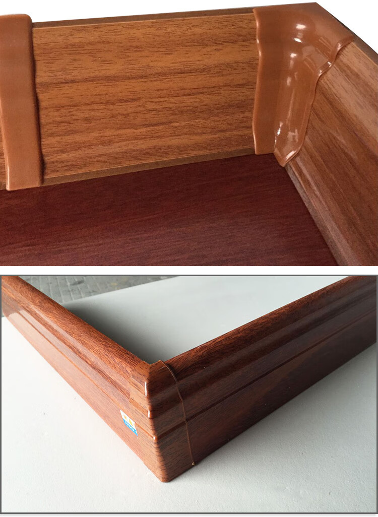 高分子脚线阴阳角阴角阳角中接堵头阴阳角配件5个