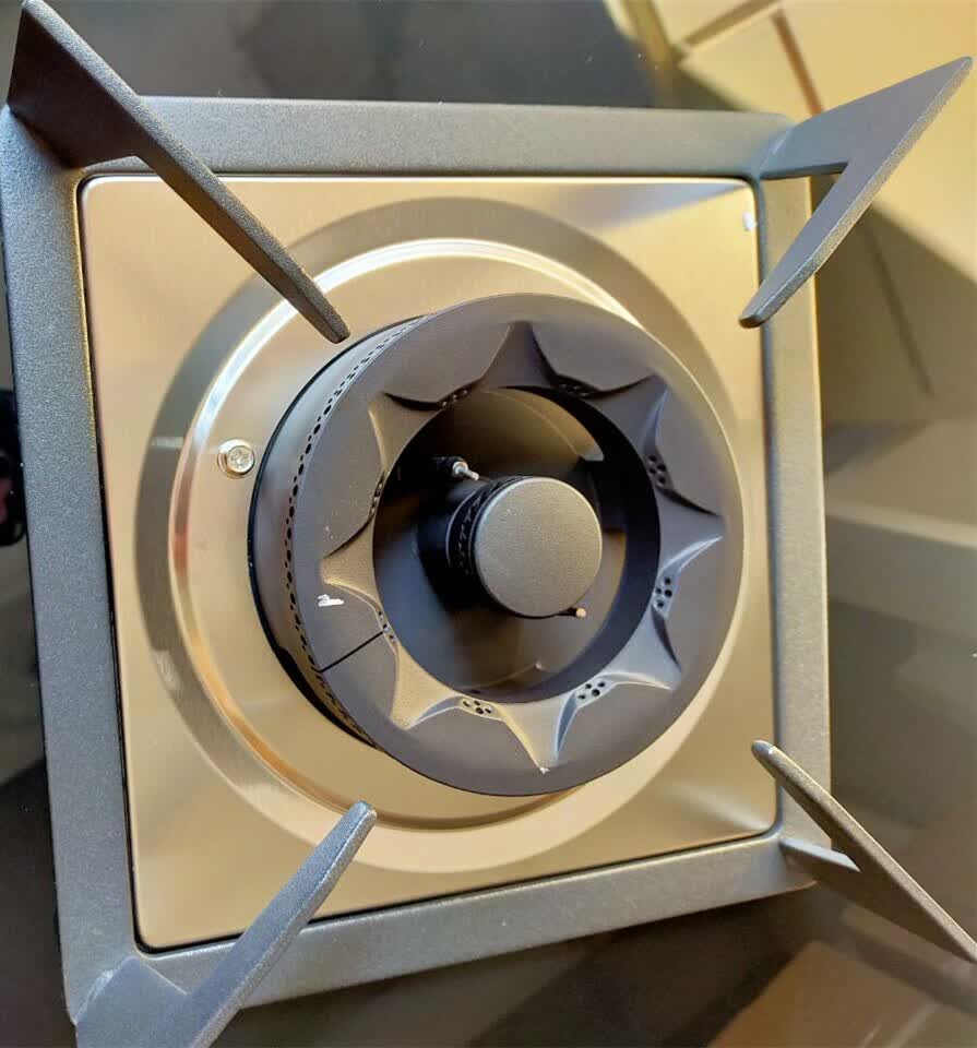 华润百尊燃气灶百尊燃气灶华润燃气灶5106g全铜炉头带熄火保护台嵌