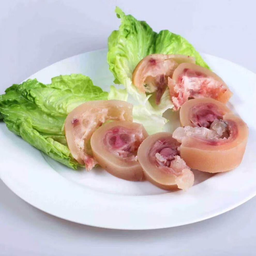 新鲜牛蹄筋剔骨牛蹄农家散养黄牛筋原味半熟 现煮黄牛蹄【4斤装】