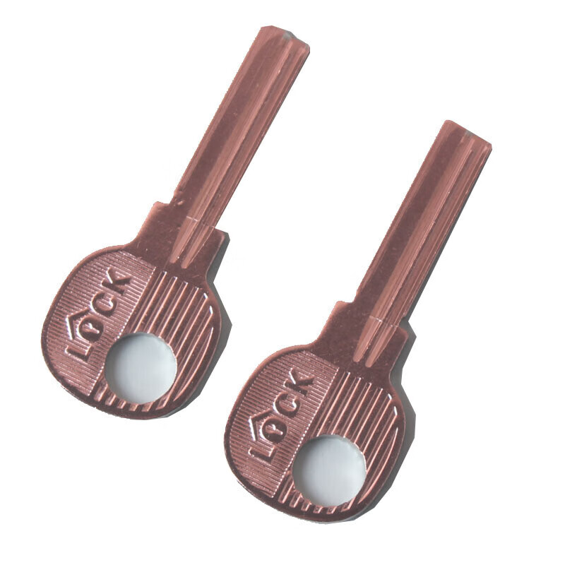 钥匙胚子批发100个4号方形钥匙胚4号方行钥匙毛坯锁匙料各种民用钥匙