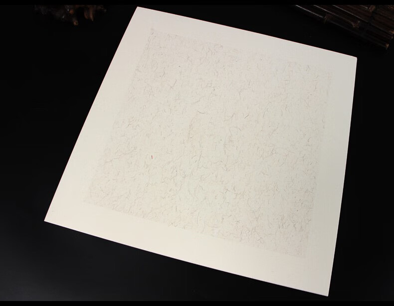 【京享好礼】扇形国画宣纸六尺深色撒金仿古水纹加厚宣纸国画卡纸扇面