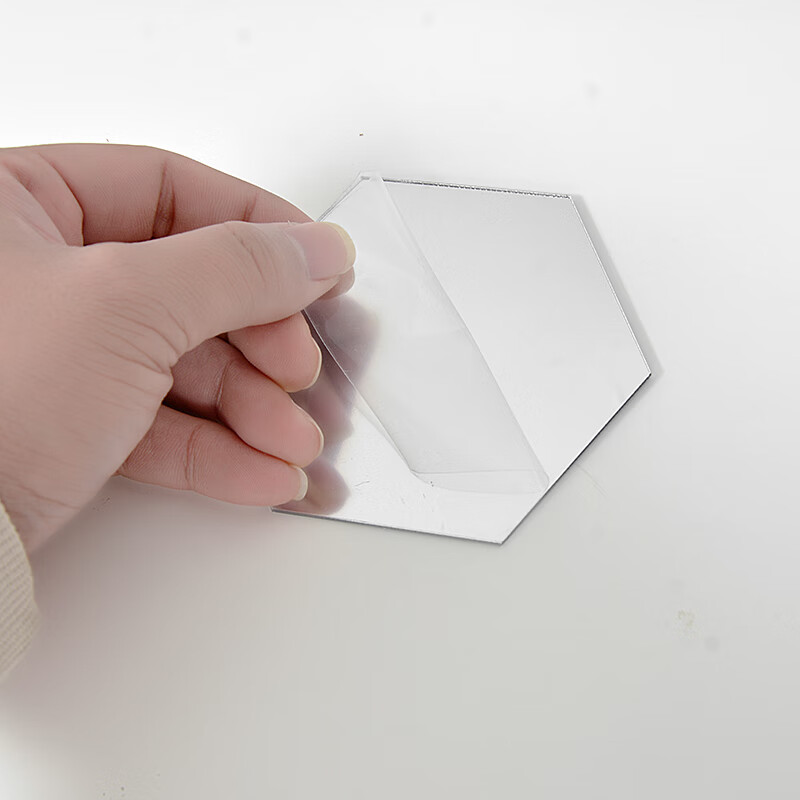 亚克力镜子倒影板反光板拍照道具化妆品拍摄背景摆件摆拍摄影道具 豆