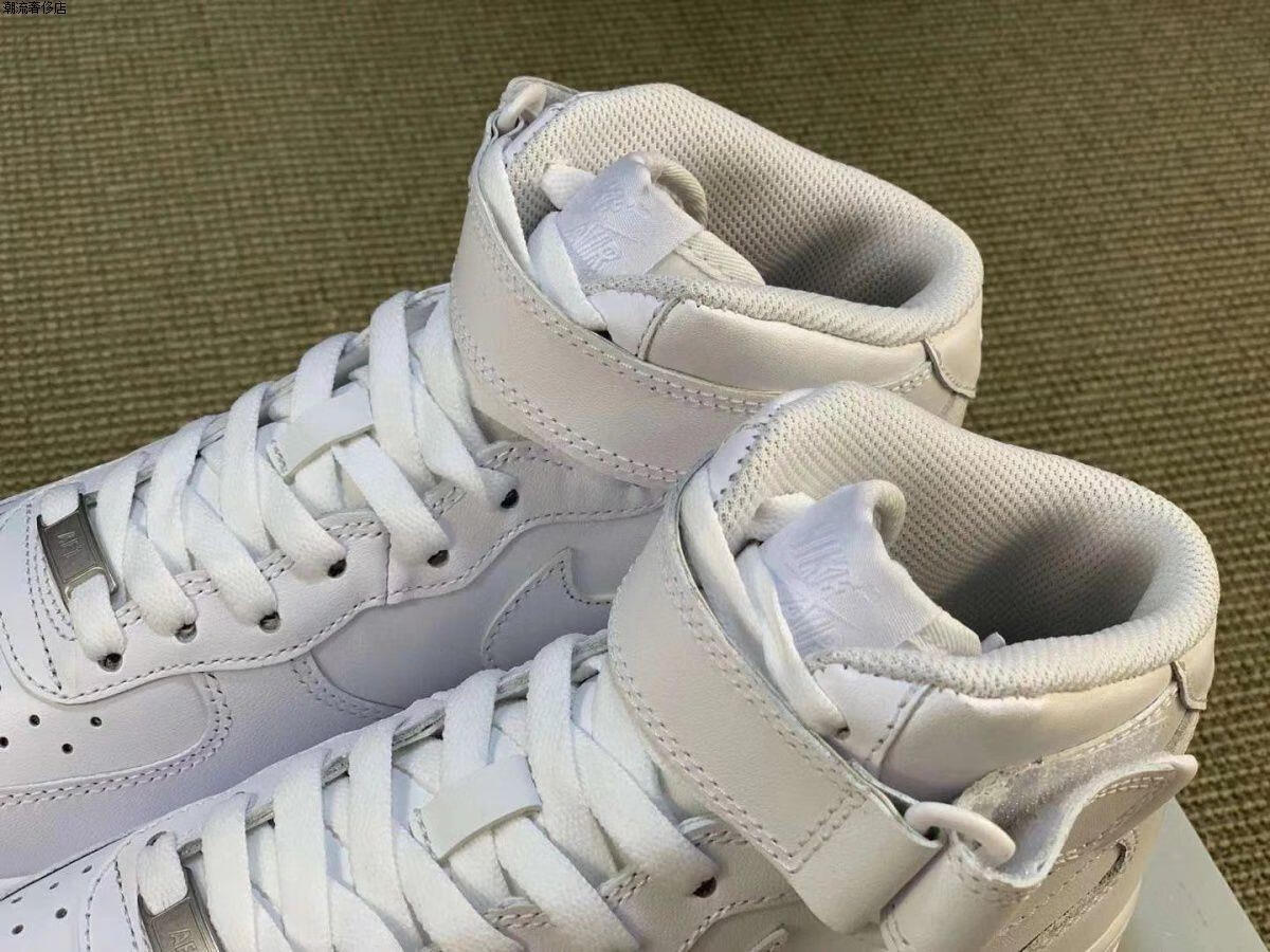 af1空军一号笑脸小麦情人节冰蓝双勾运动休闲情侣男女低帮板鞋骨白冰