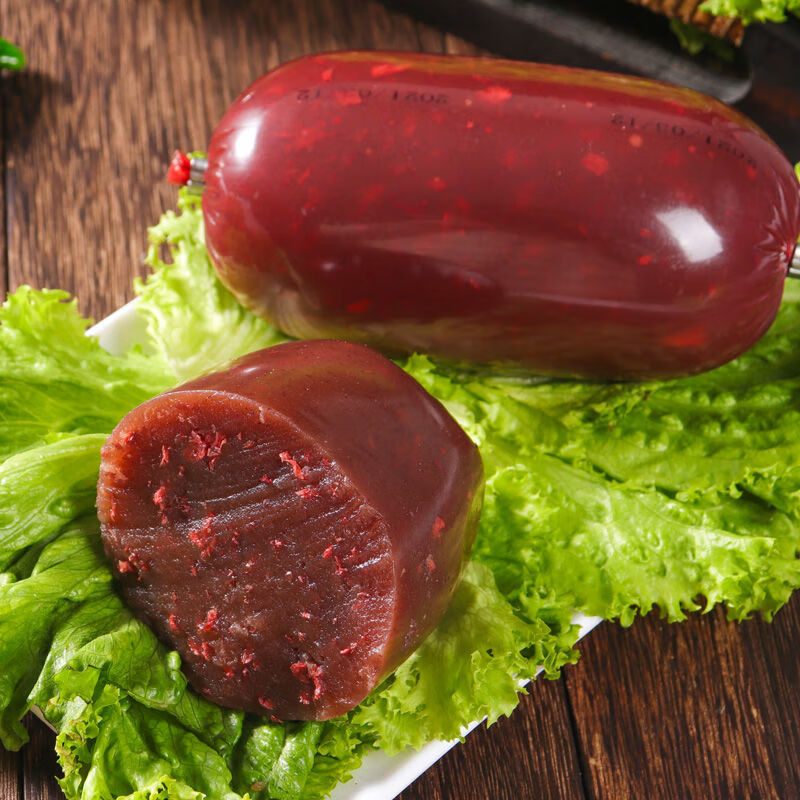 赵州特产驴肉风味焖子做火烧香油肠软肠一根灌肠香油闷子新鲜发货一根