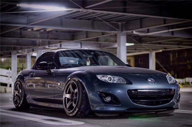 定制enkei轮毂日本进口enkei pf05 汽车改装轮圈轮毂 mat旋压 金色(go