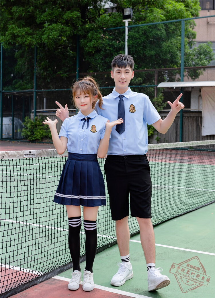 毕业照服装六年级校服套装学院风六年级中小学生合唱服毕业照服装初