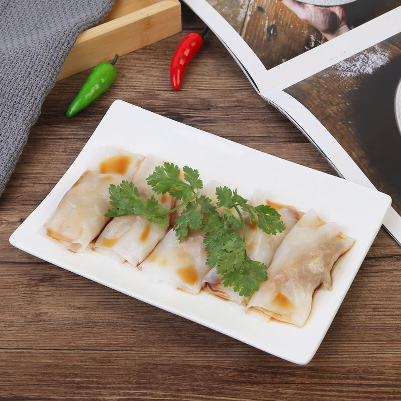 广式茶点早餐香菇猪肉叉烧肠粉即食港式速食半成品鲜虾煎饺子面食叉烧