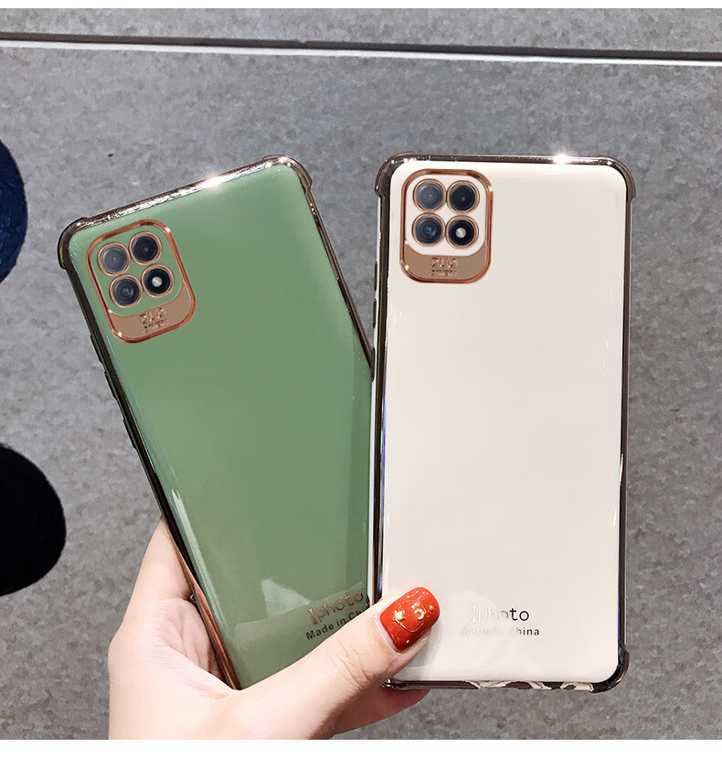 oppoa72手机壳a72保护硅胶套网红祖母绿oppoa72全包镜头防摔opopa软壳
