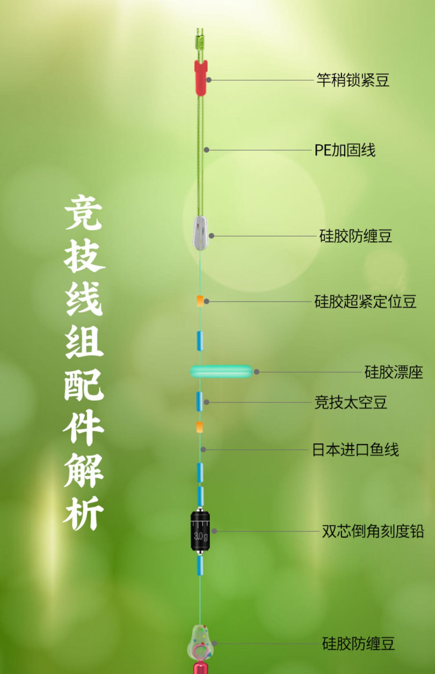 鱼线的种类图片