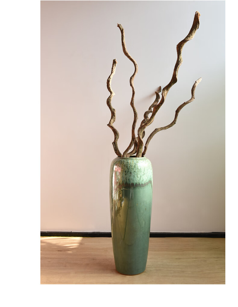 过江龙藤条干花干树枝花藤过江龙藤干枝条客厅摆件插花腾树藤装饰大号