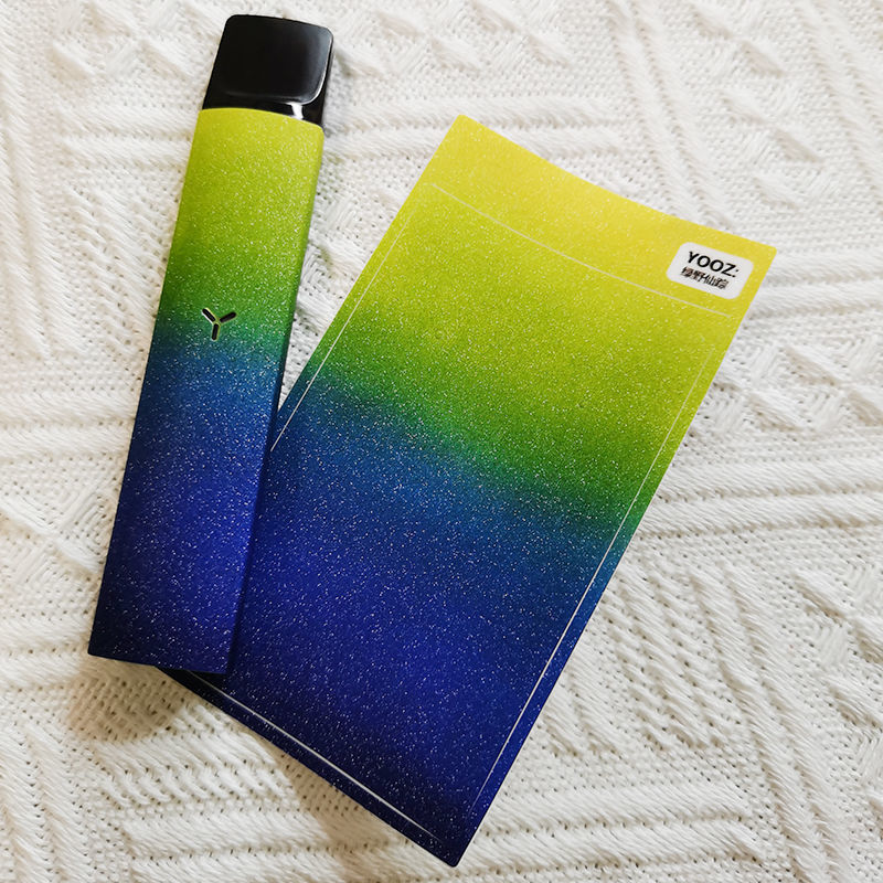 丫ooz柚子贴纸新款防刮花卡通时尚潮贴膜油子保护贴不留胶 柚子一二代