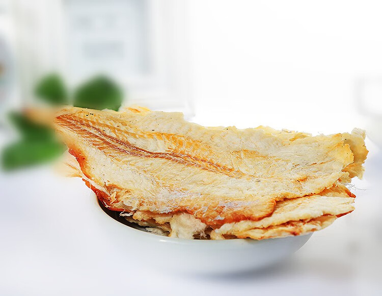 舟山特产碳烤鳕鱼片烤鱼片零食干货无淀粉熟鱼片500g 原味250克x2包
