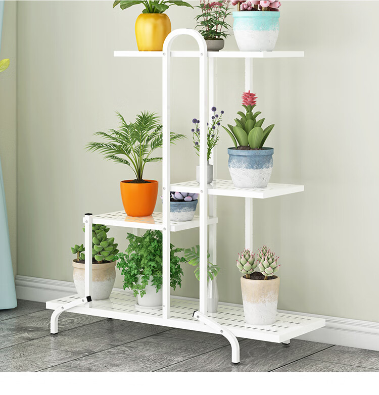 带轮子的花架可移动花架花架置物架阳台摆花架子室内客厅绿萝架落地式