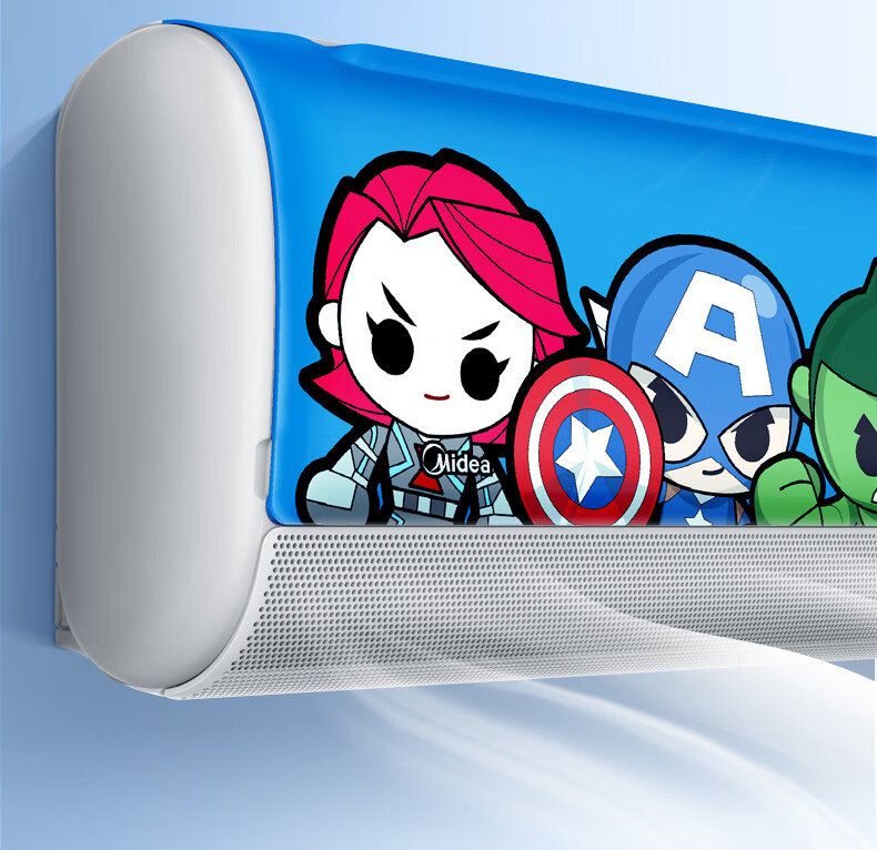 美的(midea)儿童空调 二级能效 大1匹 智能变频冷暖空调挂机 壁挂式无