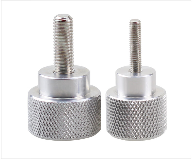 【m8】铝合金手柄螺母手拧螺丝不锈钢调节螺栓微调把械手调把 m8-d30