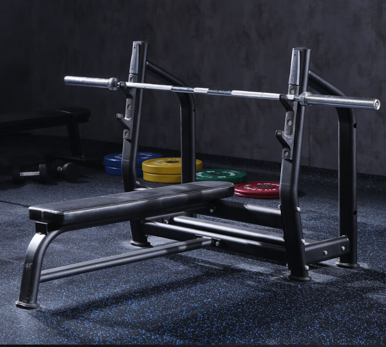 杠铃架健身房室内力量训练推举架推胸训练器专业卧推家用多功能举重床