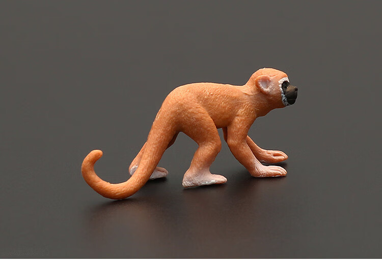 儿童认知仿真动物模型实心套装玩具大猩猩猴子猿猴黑猩猩礼物摆件收藏