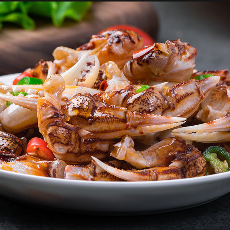 棠鲜生醉蟹钳3罐装原味蟹钳宁波特产即食螃蟹脚网红零食小吃夜宵下酒1