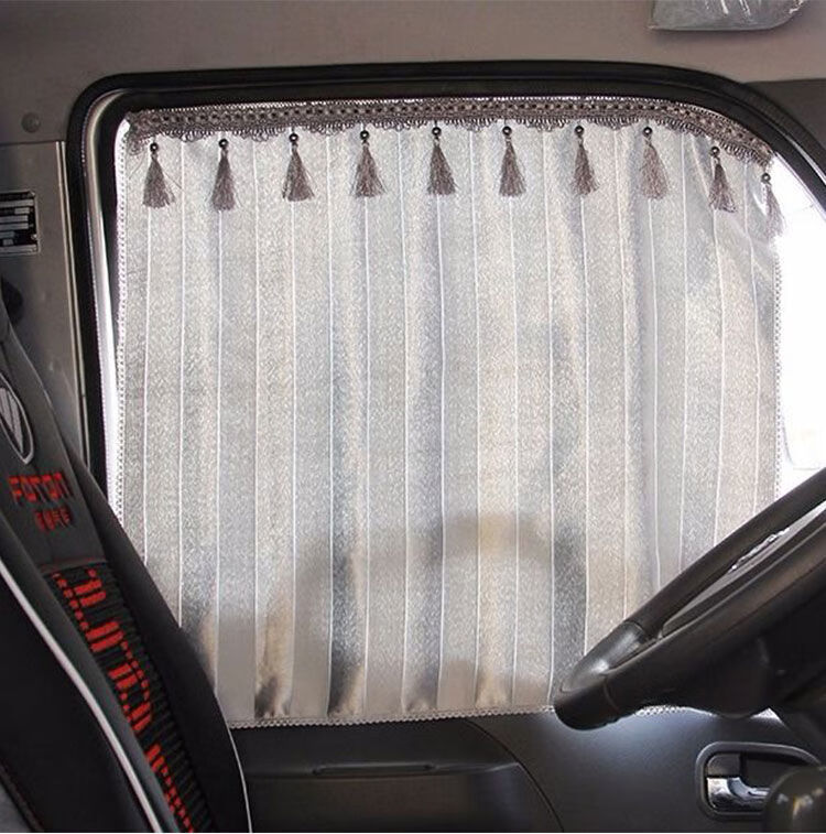 2米轻卡窗帘江淮康玲g骏铃g轻卡车防晒遮阳帘不透光主驾驶 180*80 220