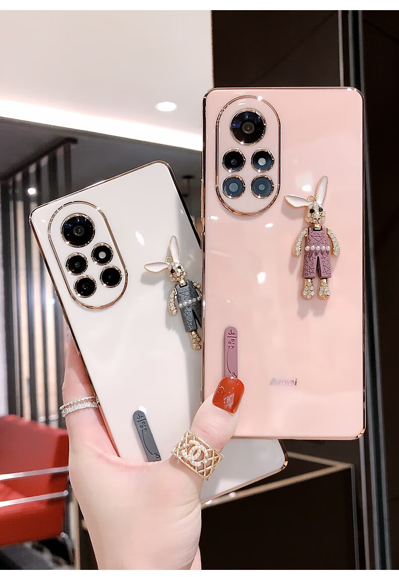 叠汇生可爱卡通华为nova8pro手机壳硅胶nova8镜头全包防摔网红同款