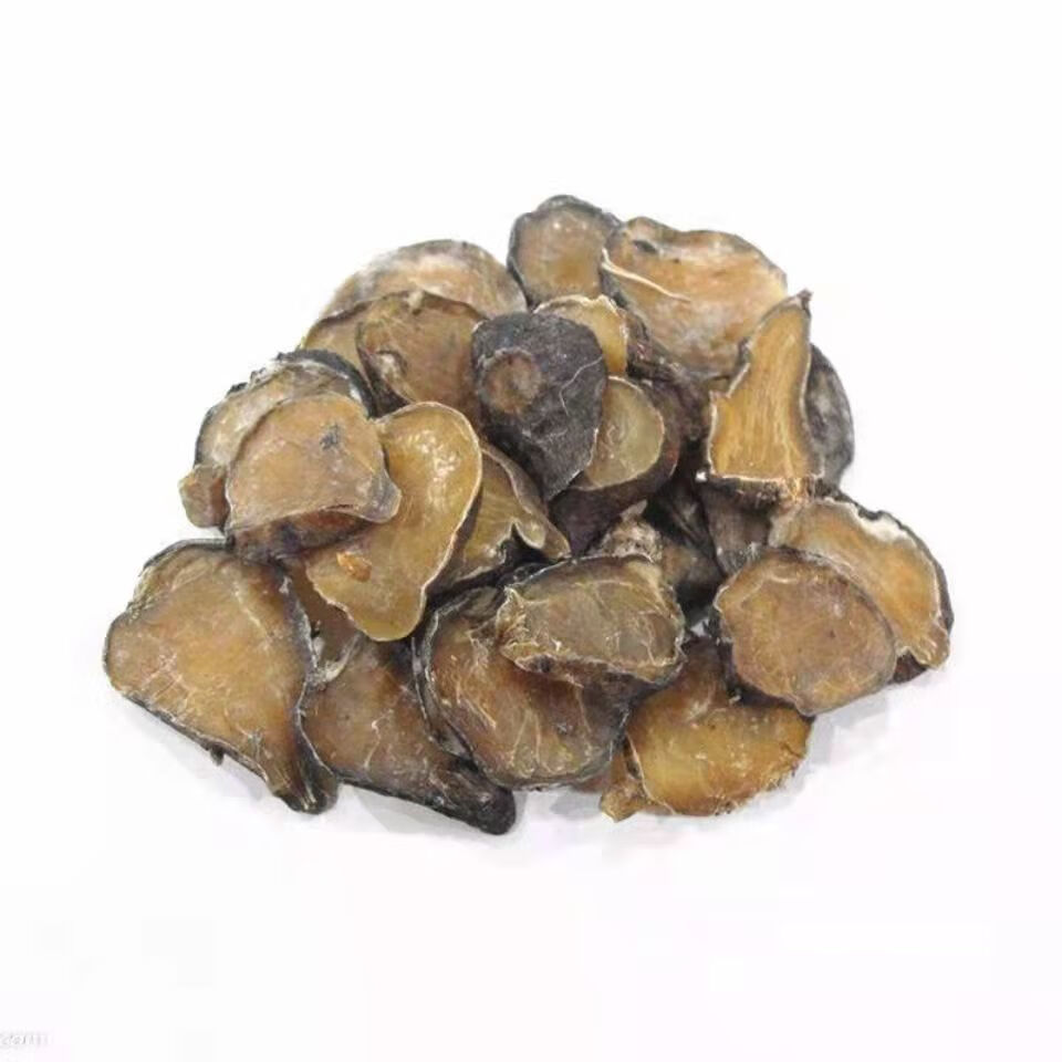 制附片中药制附子无硫清水原色炙四川江油精选黑复片精品制附子500克