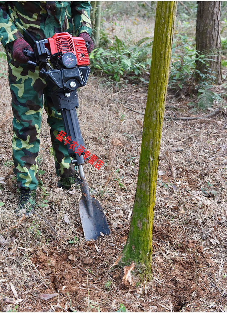 挖树机移树起树机小型挖树机起苗机土球挖土挖坑机神器汽油镐刨树机