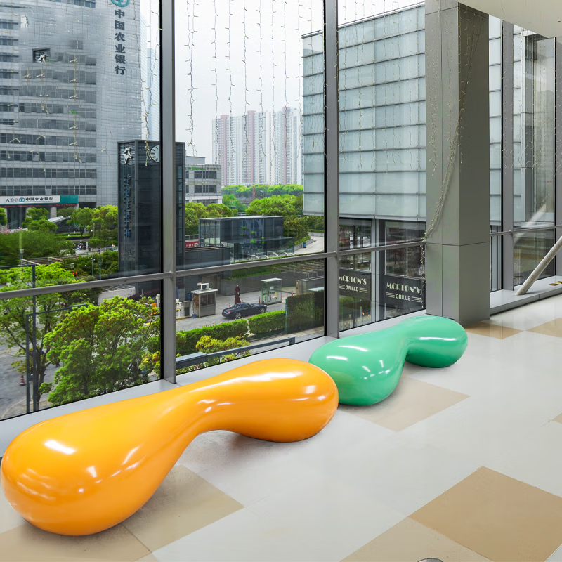 户外椅造型椅 玻璃钢商场创意艺术休闲座椅异形电话造型坐凳户外广场