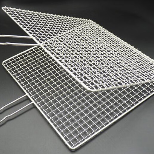 誊友 烧烤网夹304户外烧烤架用网烧烤拍子网格烧烤夹子蔬菜烧烤夹烤鱼