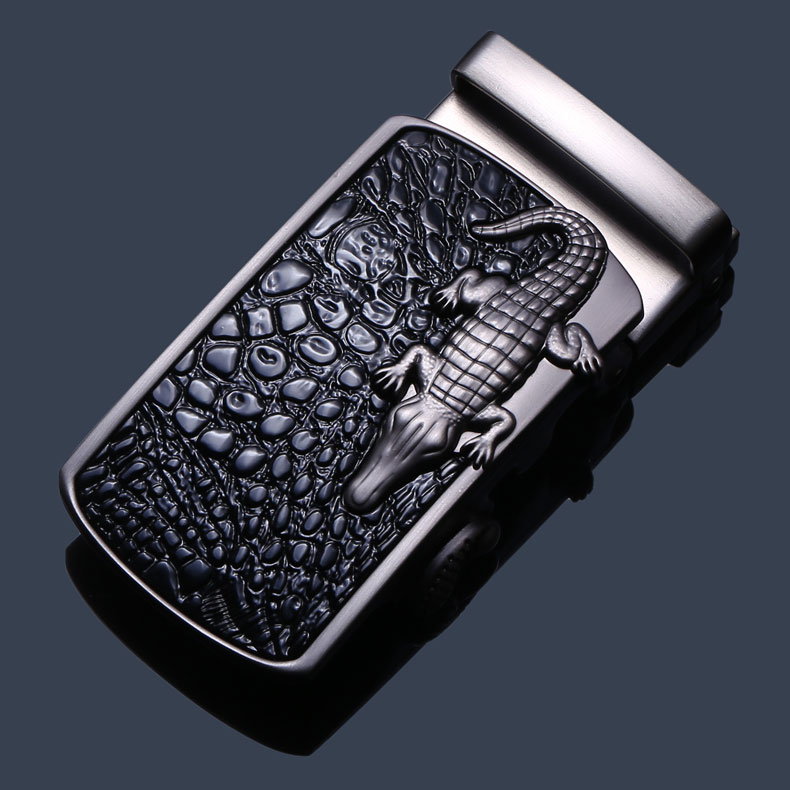 apatia鳄鱼皮带扣男扣头腰带头自动扣裤带头卡头配件35cm卡子合金好物