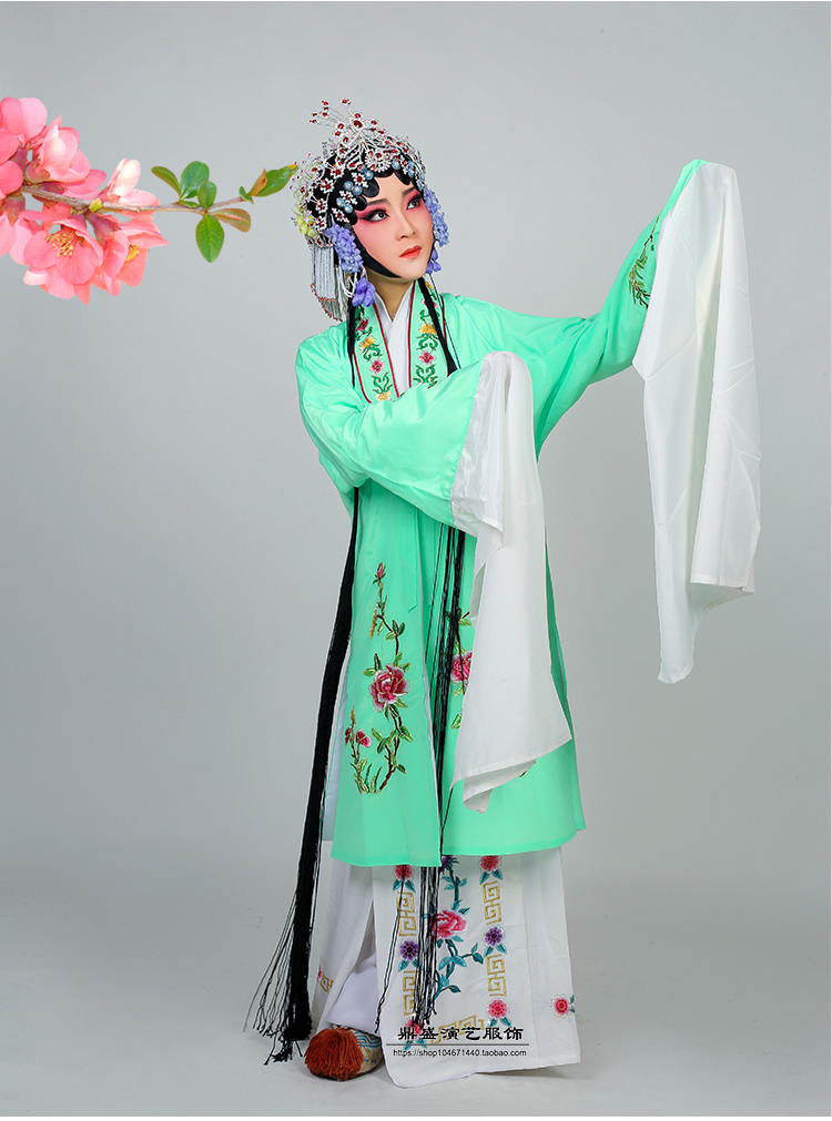 爵思朗古装越剧戏剧京剧黄梅戏服装戏曲服饰青衣花旦衣服小姐衣服女对