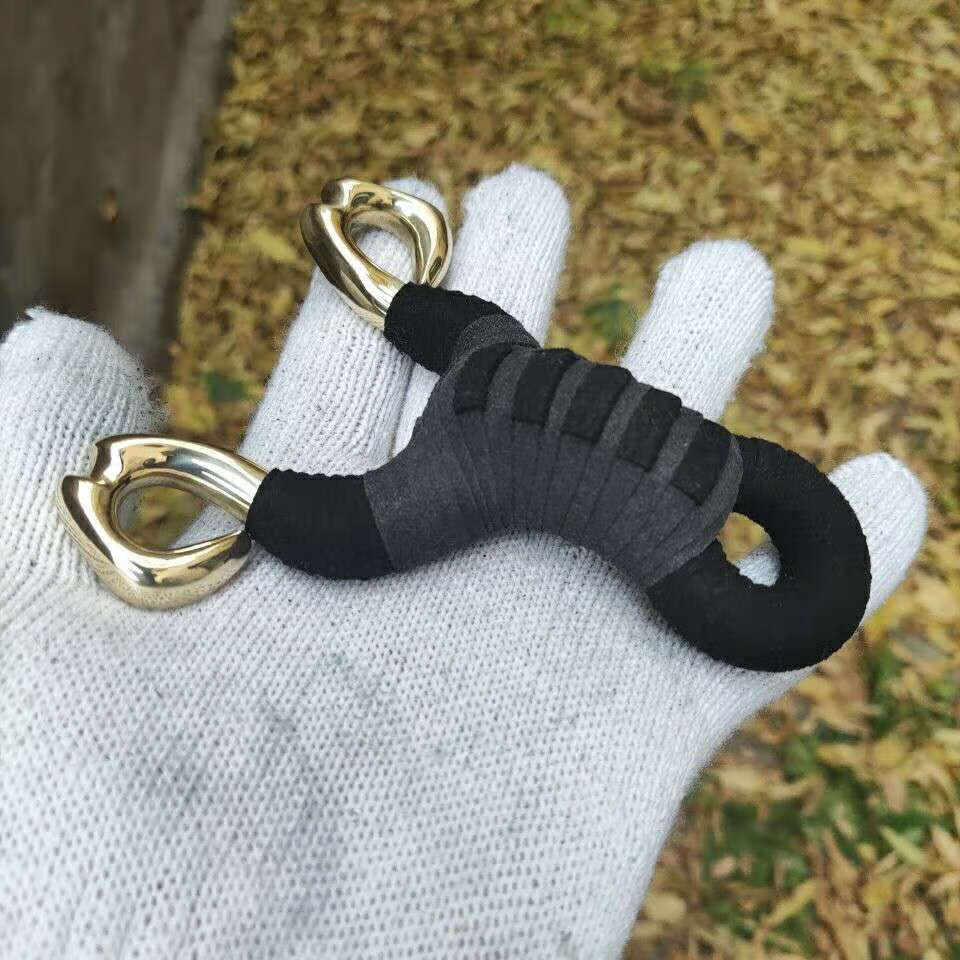 高准确方便快捷传统冷弯弹弓不伤皮筋鹰眼冷弯304不锈钢纯黄铜反曲