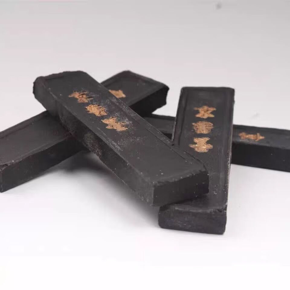 中药材 京香墨条正宗京墨 古墨陈墨京香墨书法书写 5根 京香墨【图片