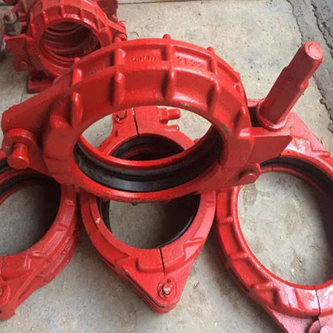 泵管管卡125锻造快速80管卡高压铸造卡箍螺丝卡扣固定式卡子卡箍125