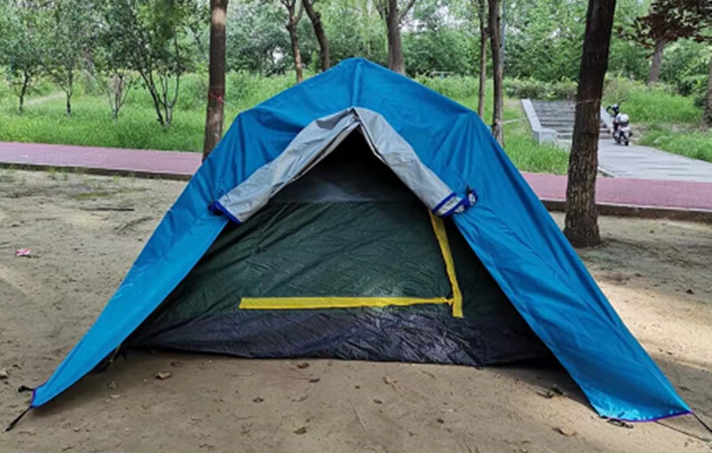 帐篷防雨外罩户外露营帐篷防雨罩外罩遮光保暖帐篷外套大号雨布帐篷布