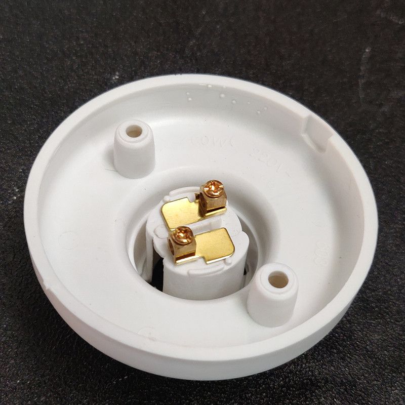 601586方型e27螺口灯座b-22卡口大螺纹明暗装转换led灯头底座e27