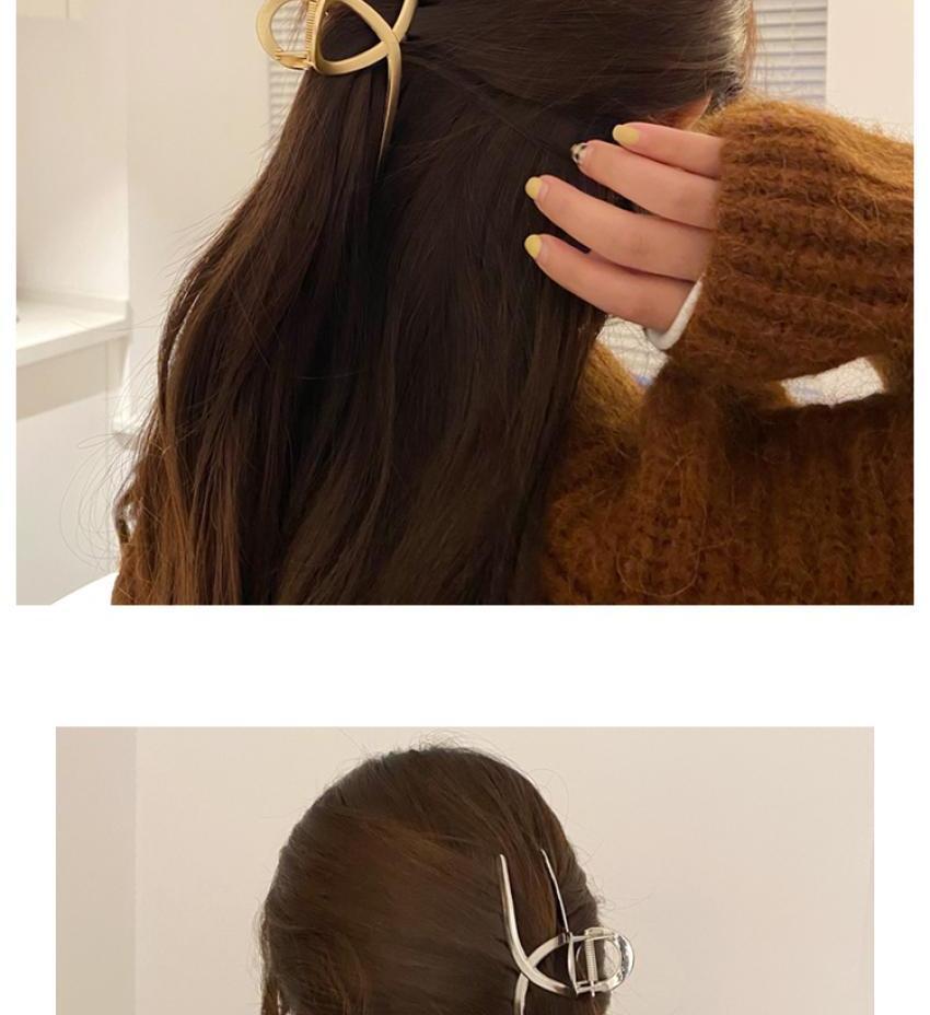 现货速发网红金属大号抓夹女韩国少女简约气质优雅发夹后脑勺发卡夹子
