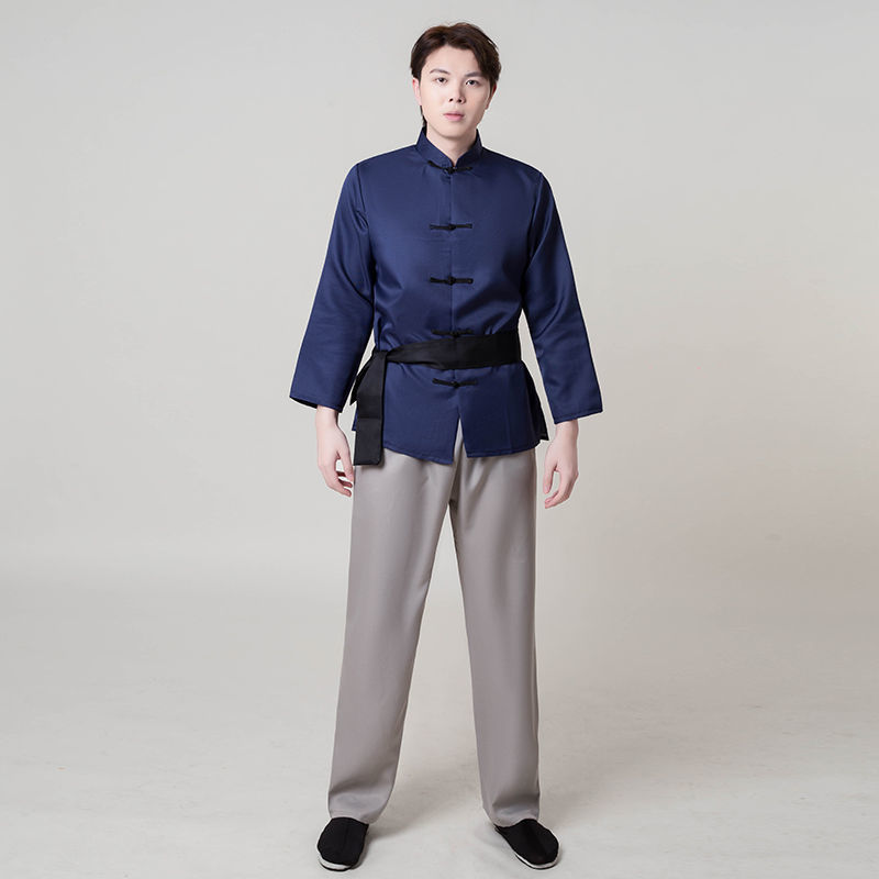农村农民装平民百姓服王二小阿宝演出服装民国老爷爷衣服2021 其他