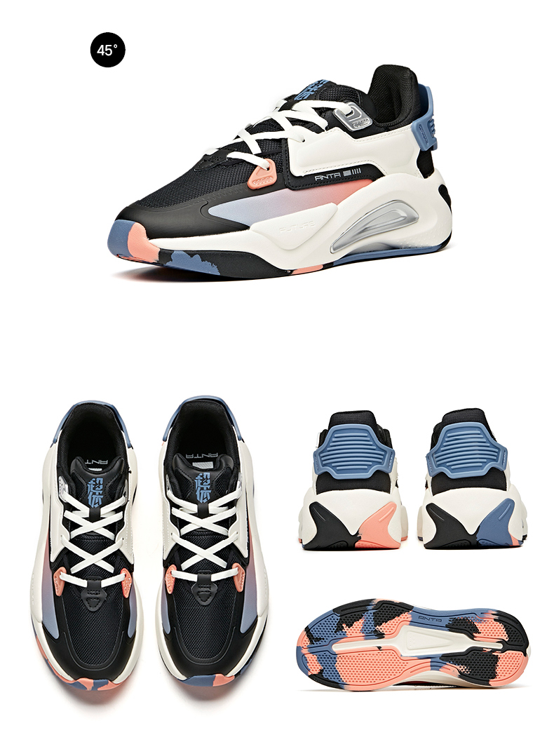 【商场同款】安踏超体运动鞋女子老爹鞋 2021春季新款复古休闲鞋时尚