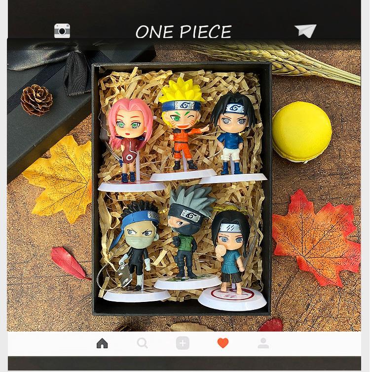 火影忍者q版模型公仔鸣人九尾雏田摆件佐助卡卡西我爱罗盲盒 四代目