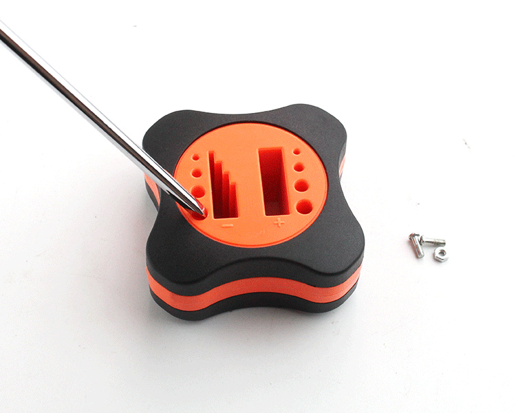 螺丝刀加磁器消磁器减磁器电动批头快速充磁器十字一字起子去磁器大号