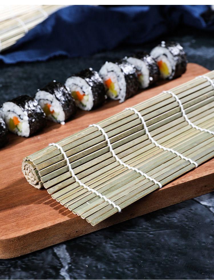 青皮寿司帘子寿司工具套装全套紫菜包饭竹帘寿司卷帘寿司席寿司帘 24