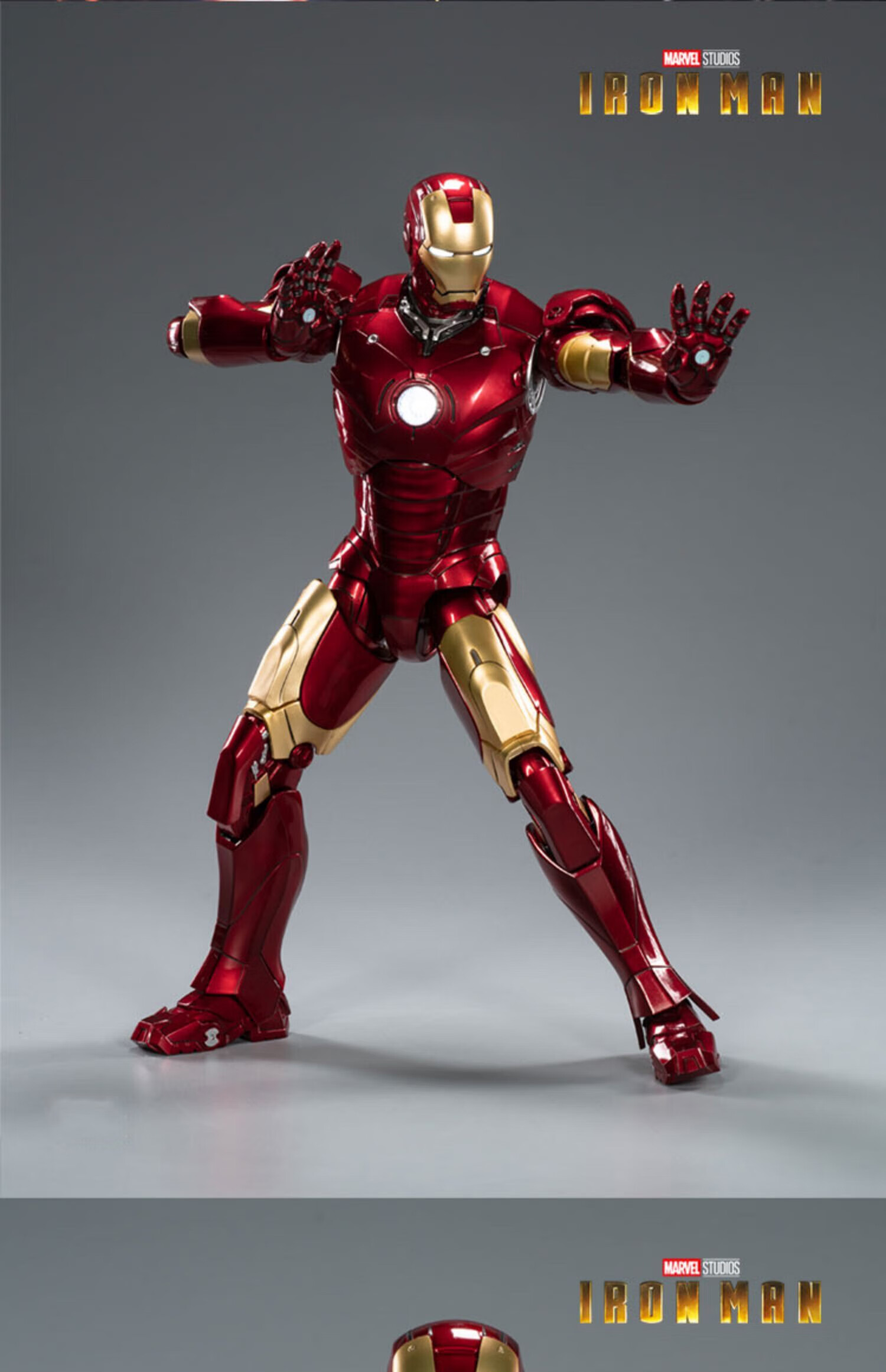 中动14寸钢铁侠手办mk3马克3手办大尺寸玩具可动模型摆件礼盒儿童玩具