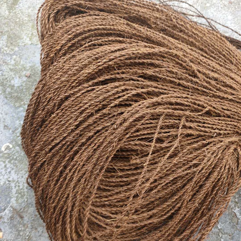 棕绳细棕绷床绷椅棕垫园艺户外捆绑耐腐绑篱笆绑绿萝麻绳扎绳4mm粗100