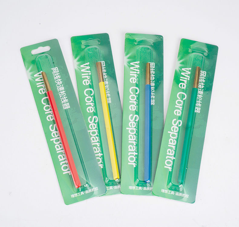 利仕网线松线器 解线拉直 做水晶头工具 黄铜材质经久耐用网线捋直器