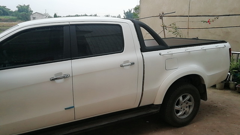 适用于江铃域虎357宝典卷帘平盖推拉盖后箱盖货箱盖域虎9皮卡改装后盖